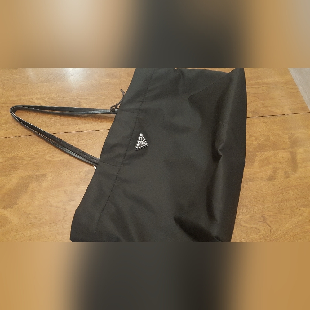 Prada nylon tote bag